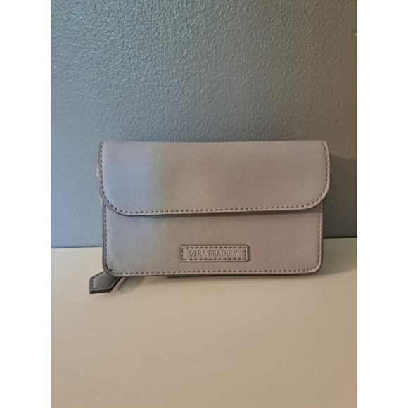 Vera Bradley Handbags - Vera Bradley Wallet Zip Button‎ Lilac